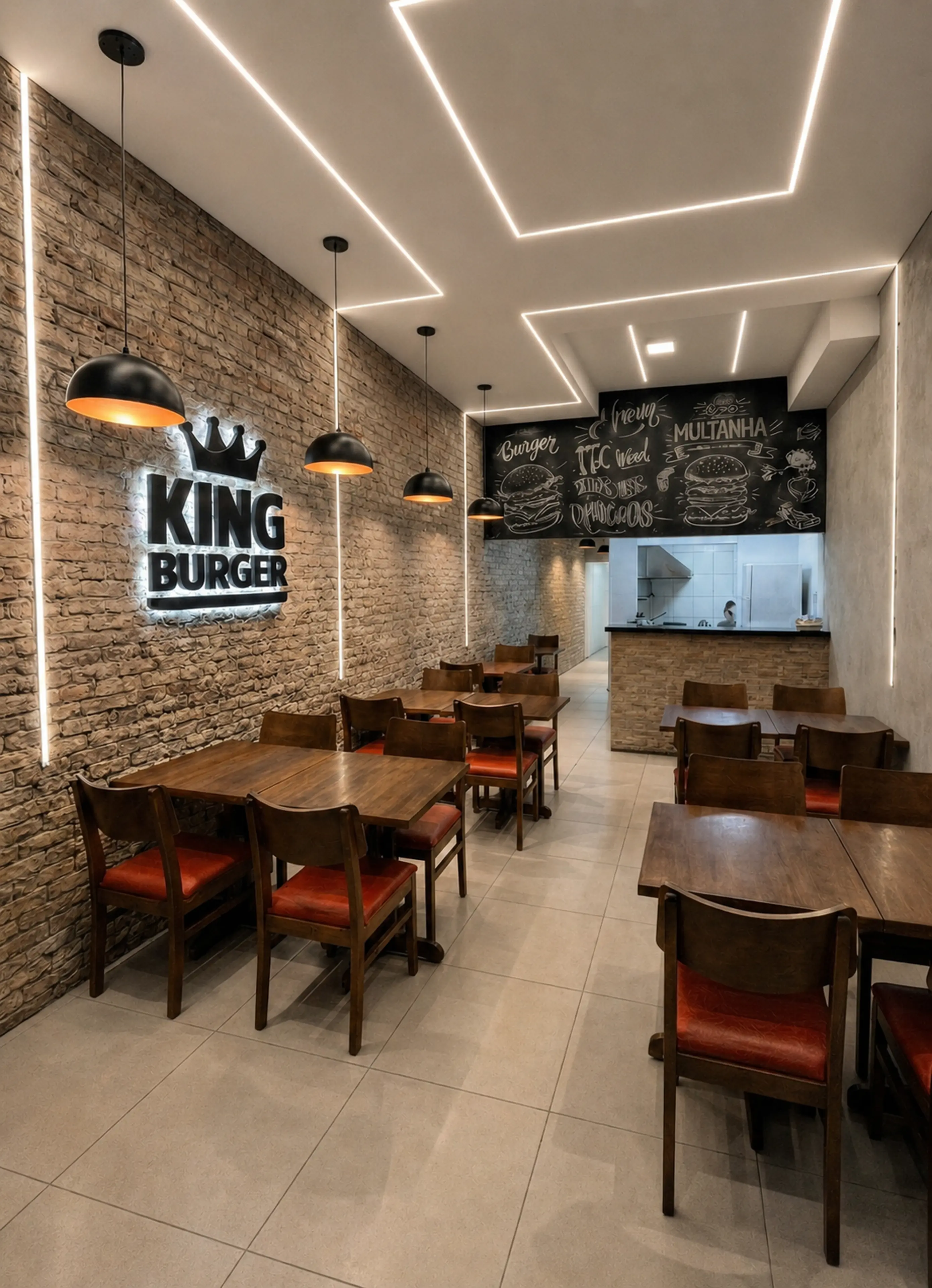 Reforma de restaurante: King Burger, Anália Franco — São Paulo